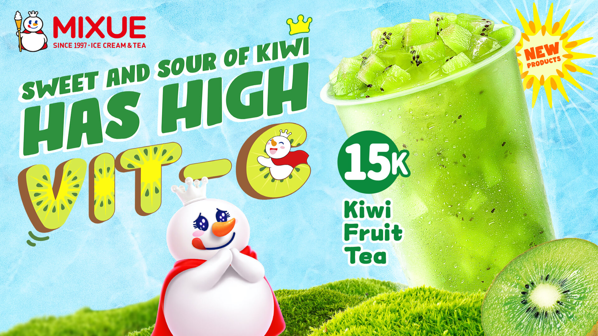 Kiwi Mixue: Khám Phá Hương Vị Tươi Mát Đầy Hấp Dẫn